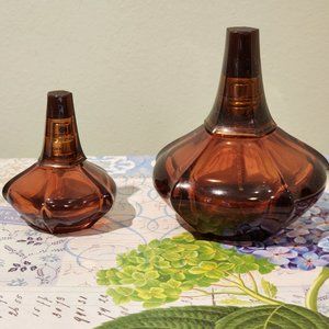 Vintage Secret Obsession Empty Eau de Parfum Bottles 50 ml and 15 ml